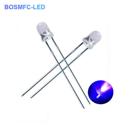 3mm F3 Dip UV LED Chip 395nm 405nm через отверстие для очистки лака для ногтей