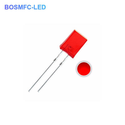 1.8V-2.4V LED Красный через отверстие LED 2x5x7mm Внутреннее освещение LED диод
