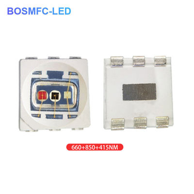 1.5W 5050 SMD LED Chip 660nm+850nm+415nm Для медицинской косметологии