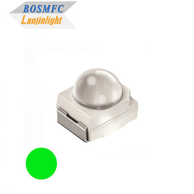 Светофор 3528 SMD LED 60 градусов высокой яркости Зеленое освещение Купольное объективное изображение для автомобильных фонарей