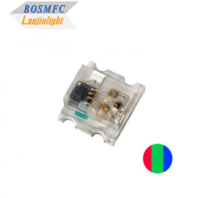 12mA 0807 RGB LED Встроенный в IC 5v Антистатический 0805 Многоцветный LED SMD