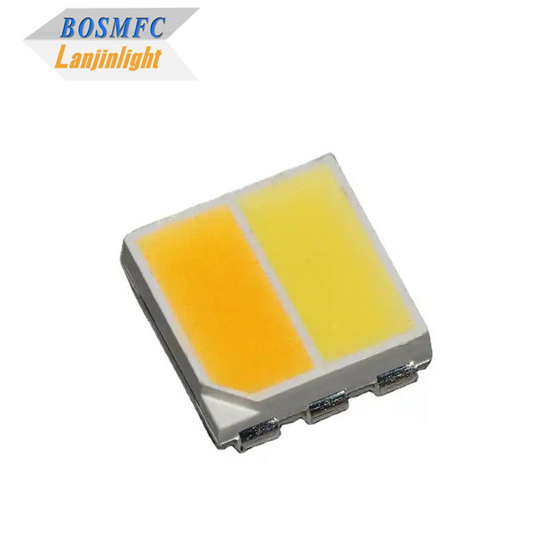 0.2W Bi Color 5050 SMD LED Теплый белый и прохладный белый / естественный белый