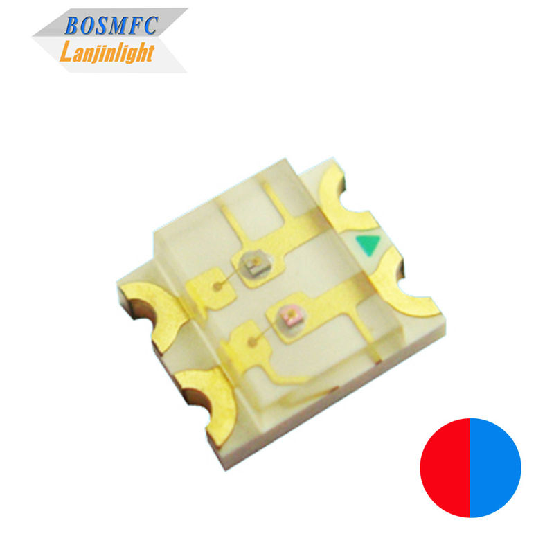 Двухцветный 1206 SMD LED поверхностный монтаж 3216 красный и синий свет чипы