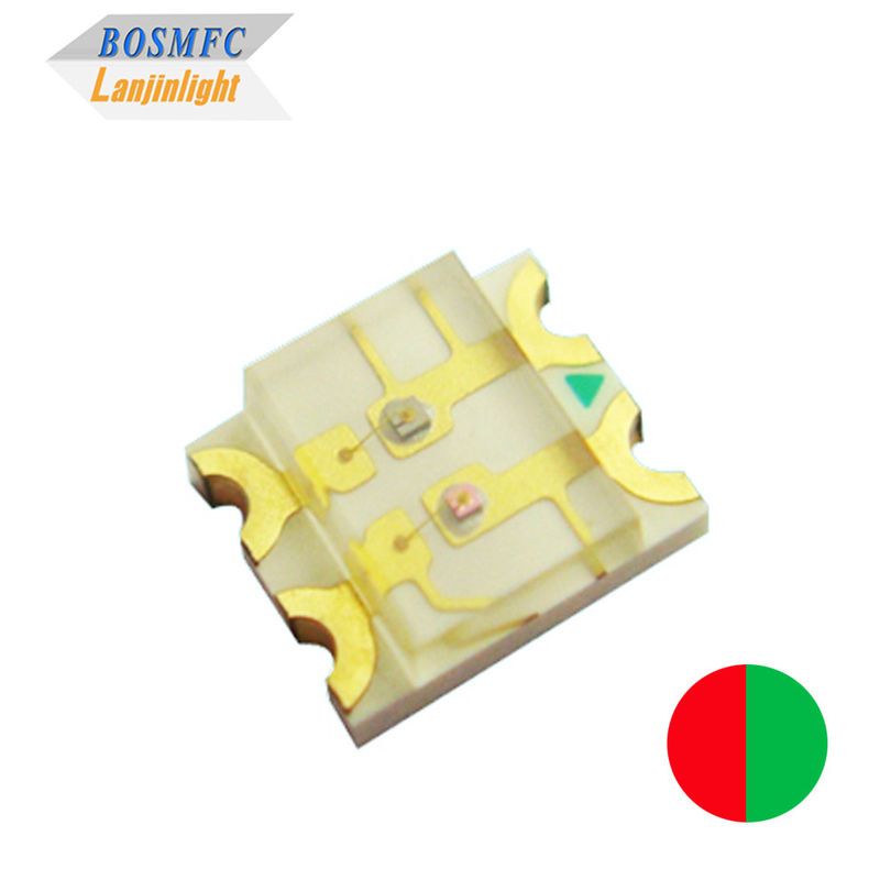 3228 Поверхностный монтаж Bi Color 1206 SMD LED Красный и зеленый свет 20mA