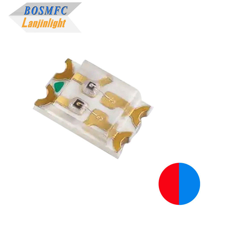 Bi Color SMD LED 0805 Красный и Синий двойные цвета 0,06W Ultra Bright чипы