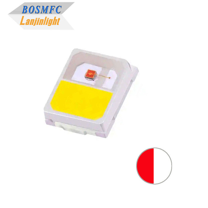 Устойчивый бицветный 2835 SMD LED Красный и белый 0,5 Вт