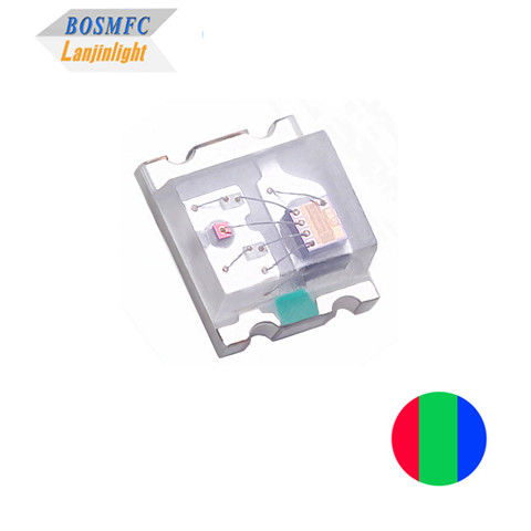 Поверхность Монтаж многоцветный SMD светодиод 0805 RGB мигающий свет 0807 Для автомобилей лампа