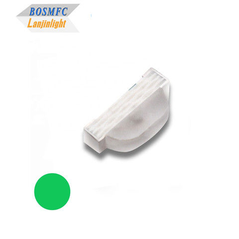 Практический боковой вид 0805 SMD светодиод длина волны 520-535 нм зеленый цвет 60 мВт