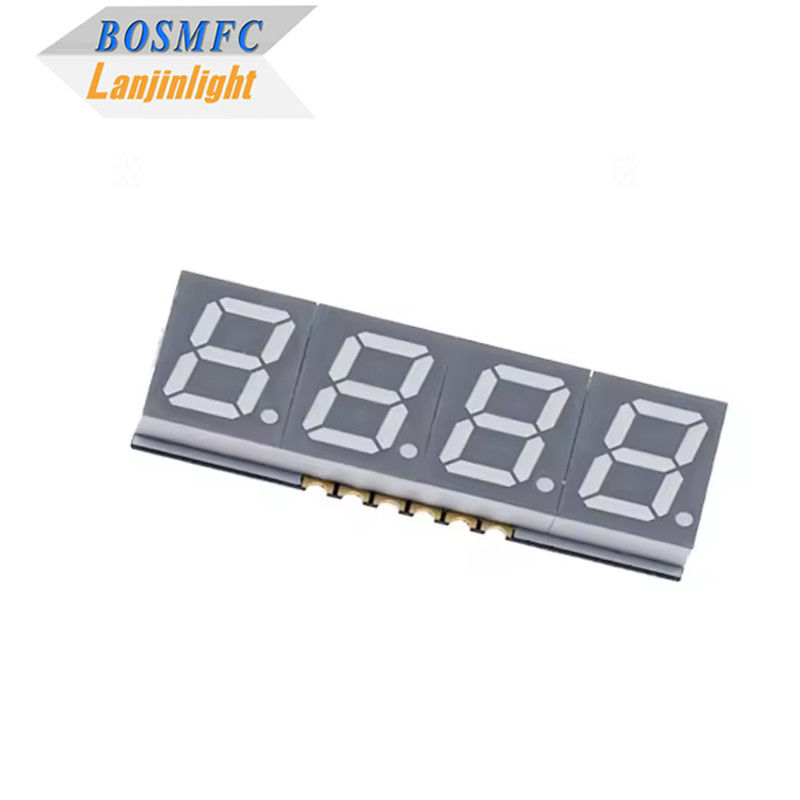 0.56 дюйм 7 сегмент LED SMD дисплей 4 цифры Ультра тонкий общий анод