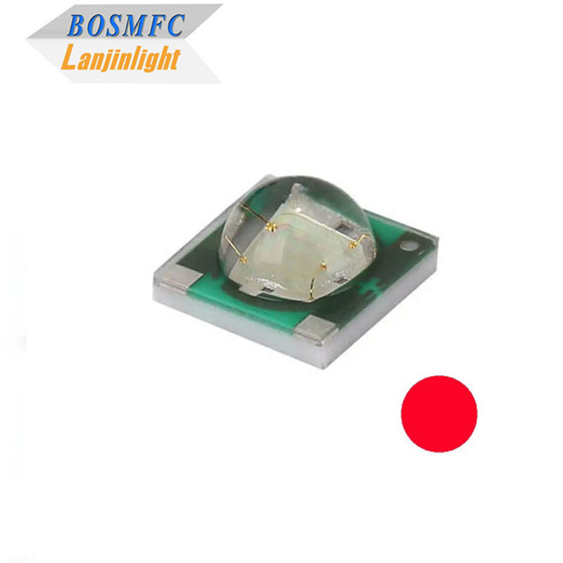 1W 3W Красный высокомощный светодиодный чип диод 350mA 700mA 1000mA 3535 SMD 625nm 630nm