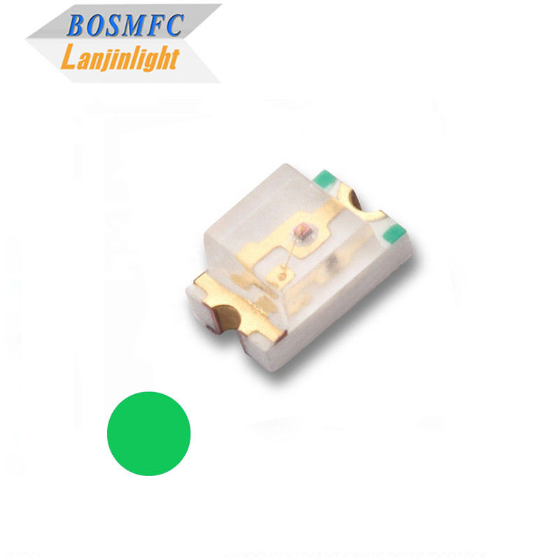 0805 Топ SMD LED диод 0,06W 2,8V-3,4V Чип зеленого света для светодиодного светового панеля