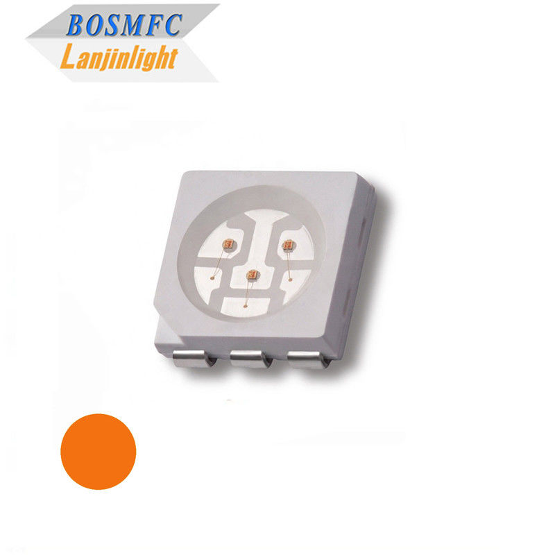 5050 SMD LED высококачественный оранжевый чип Epistar светодиодный свет для автомобильного освещения