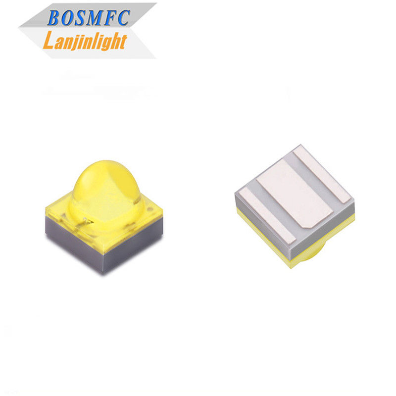 Высокая мощность 1-3W Красный / зеленый / синий / белый / желтый свет 2525 SMD LED диодный купольный объектив для освещения автомобиля