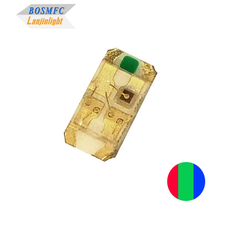 0603 RGB LED Sanan чипы 1608 SMD Трицветный (красный, зеленый, синий)