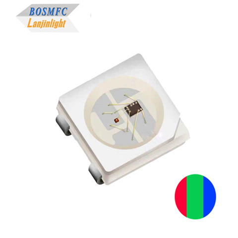 3.5V-5.5V 5050 RGB LED с WS2812B IC многоцветный долговечный SK6812
