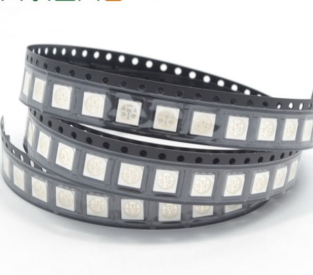 5050 SMD LED Желтый светоизлучающий диод янтарный светодиодный чип для светодиодной лампы с номерным знаком