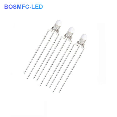 Bi Color 3mm Through Hole LED многофункциональный 20mA Красный и зеленый свет