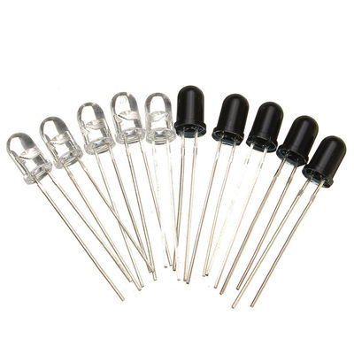 5 мм IR LED Chip 850nm 890nm 940nm 980nm через отверстие для термометра