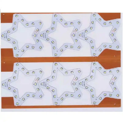 настроить звездные многослойные светодиодные платы, FR4 Алюминиевые платы PCBA с светодиодами