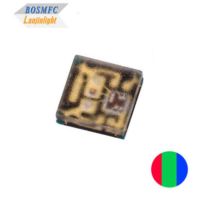 Сверхяркий многоцветный PLCC4 2020 RGB LED 12mA Встроенный IC Индивидуальное интеллектуальное управление