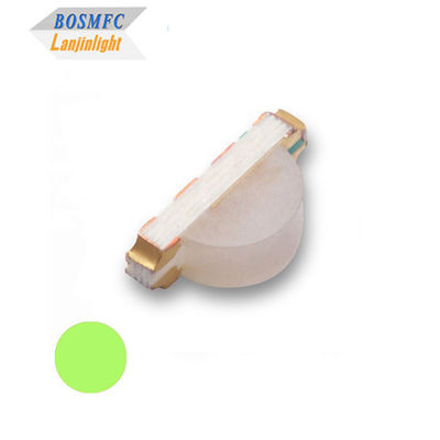 20mA Стабильный боковой вид светодиод SMD 1206 Зеленый 570nm Цветной мультифункции