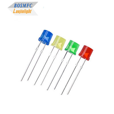 5 мм плоский верх через отверстие светодиодный диффузный 100 градусов угол обзора