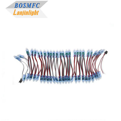 RGB полноцветный пиксель водонепроницаемый WS2811 Пиксели цифровые адресованные светодиодные глобусы Стренговые огни 12 мм DC 5В