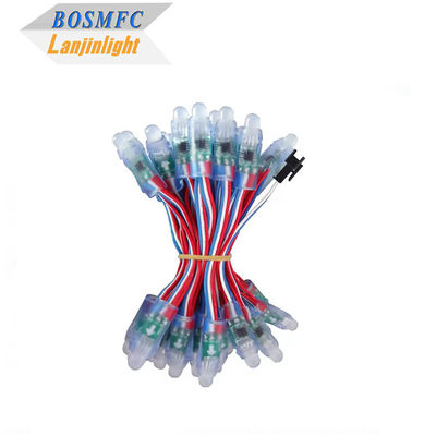 RGB полноцветный программируемый DC5V светодиодный модуль WS2811 12 мм водонепроницаемый IP68 Smart Pixel Рождественские огни Rgb Стренговые огни