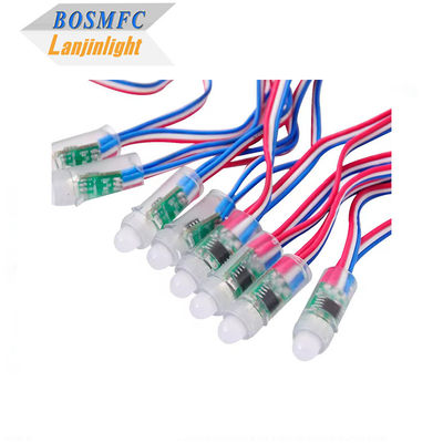 RGB полноцветный программируемый DC5V светодиодный модуль WS2811 12 мм водонепроницаемый IP68 Smart Pixel Рождественские огни Rgb Стренговые огни