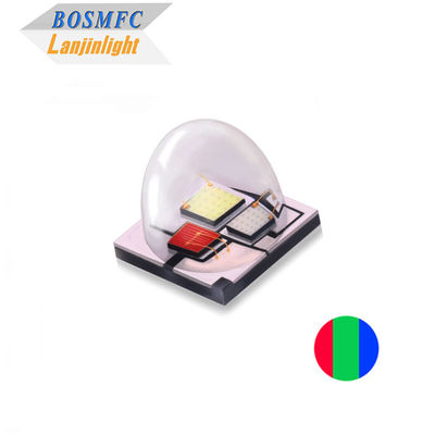 9W высокомощный светодиод 5050 RGB LED 60 градусов купольный линза SMD диод для наружного освещения сцены