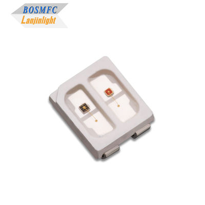 3528 SMD LED двуцветный красный 620nm+860nm инфракрасный свет предназначен для эстетической терапии,синергетического лечения кожи