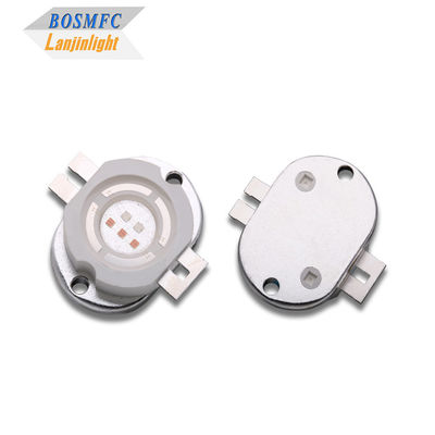 Высокомощный светодиод Красный+синий двухцветный 5 Вт интегрированный светодиодный источник света для спектральной терапии