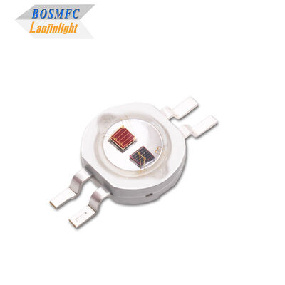 6w High Power Led Chip Dual Color 660nm  & 850nm For Beauty Therapy Light Device