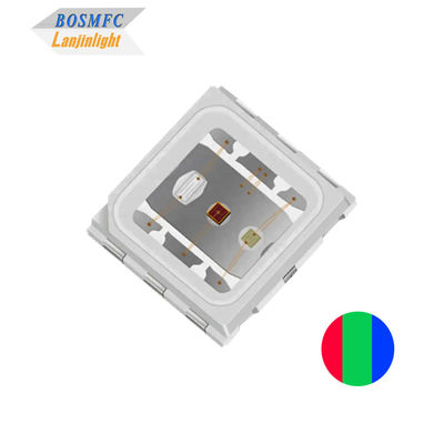 1.5W 5050 RGB LED купольная линза высокопроизводительный трехцветный светодиодный чип 3 * 0.5W